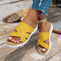 summer new arrivals: plus-size platform slides for women (sizes 36-43). wholesale available. dropshipping to , , and other platforms