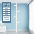 Matte white - upgraded heavy-duty - 4 hooks