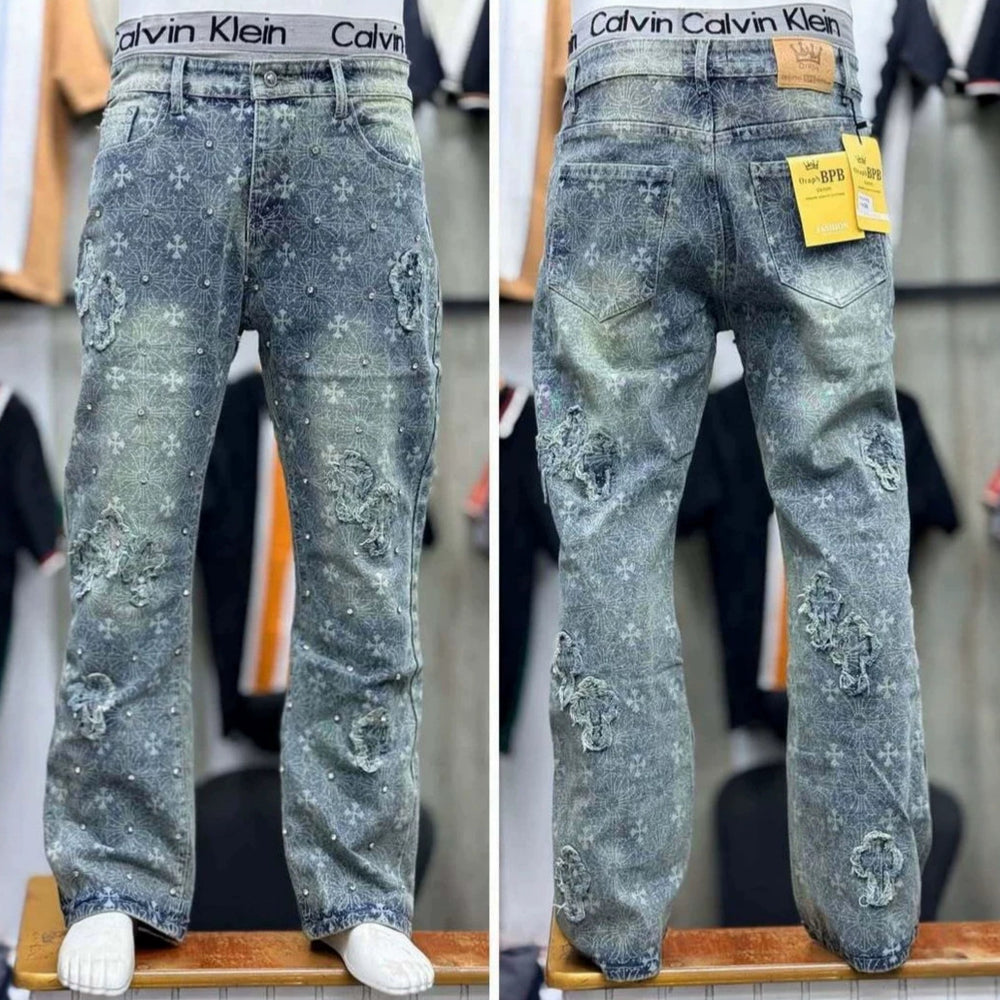 Wholesale men's jeansnewmenjeansloosepantswholesaleavailable jeans