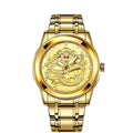 Classic steel band men's quartz watch - business casual, waterproof, luminous, factory direct from live stream