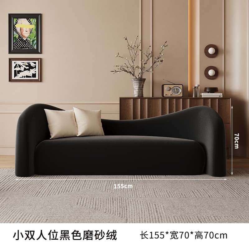 Scandinaviannew arrival fabric sofa living room beauty salon reception net benchcasual cashmere sofa combination