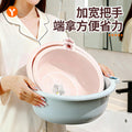 Washbasin for homethickened hanging plastic wash basin for washing vegetables and butt, durable large and small laundry and foot washing basin