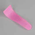 Hair removal cream scraper curved pp facial mask plastic beauty tool beauty salon hair removal scraper special spoon