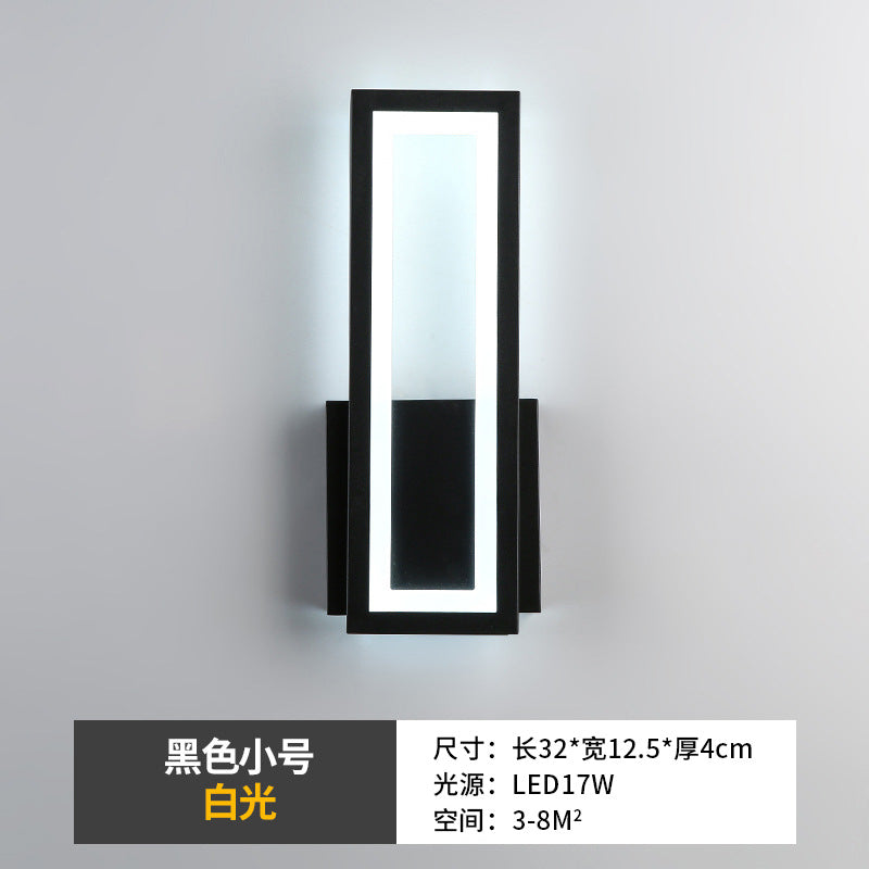 Wall lamp line bedroom bedside led modern simple stairs living room background wall wall wall lamp aisle corridor light luxury