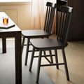 Scandinavian solid wood dining chair for home desk chair for home modern casual backrest small apartment restaurant solid wood backrest chair