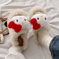 Popular warm trendy versatile cartoon hello kitty thick-soled cotton slippers fuzzy slippers cat autumn and winter women's indoor home slippers