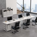 Office desk conference table minimalist furniture modern employee computer desk workstation table and chair set