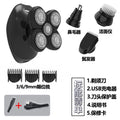 Electric shaver for bald heads - 4-in-1 5d razor, waterproof beard trimmer for men, rechargeable bald head shaving gadget