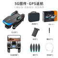 S185 three-axis gimbal aerial photography drone with gps smart positioning and touchscreen remote control