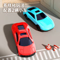 Kids' large-sized mobile gas station truck simulation - engineering transport car model - inertia toy for boys