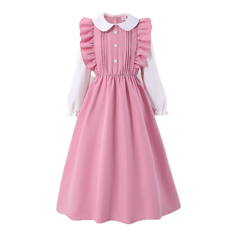 Girls' (tall) dress, peter pan collar dress