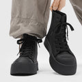 High-top shoes for men springnormcore big toe milk bottom shoes high street thick sole derby shoes trendy men's work clothingcasual leather shoes