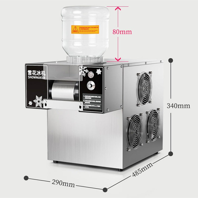 Snowflake ice machine stall commercial ice machine smoothie shaved ice machine korean style popular milk tea shop snow ice machine