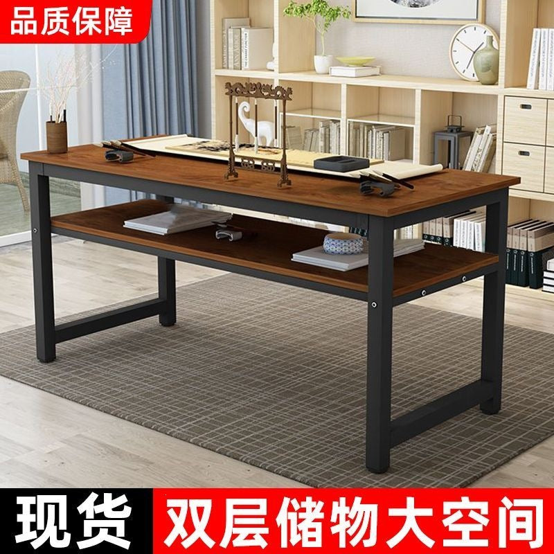 Desk student double casualfor home table rental room simple computer table wall-mounted small apartment narrow office desk