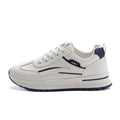 2025 new spring/autumn women's leather casual sneakers - breathable, soft sole, comfortable, non-slip, and wear-resistant