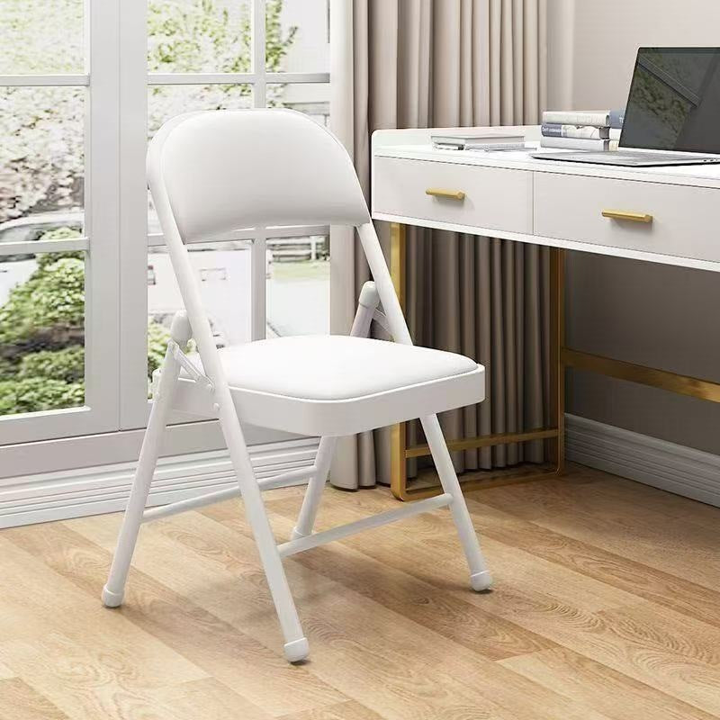 Simple stool back chair for home foldable chair portable computer chair training conference chair dining chair dormitory office chair no