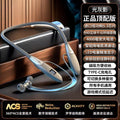 High-end new wireless bluetooth earbuds, designed for sports with extra-long battery life, deep bass, noise cancellation, and a convenient neckband design. perfect for on-the-go use, gaming, and universally compatible