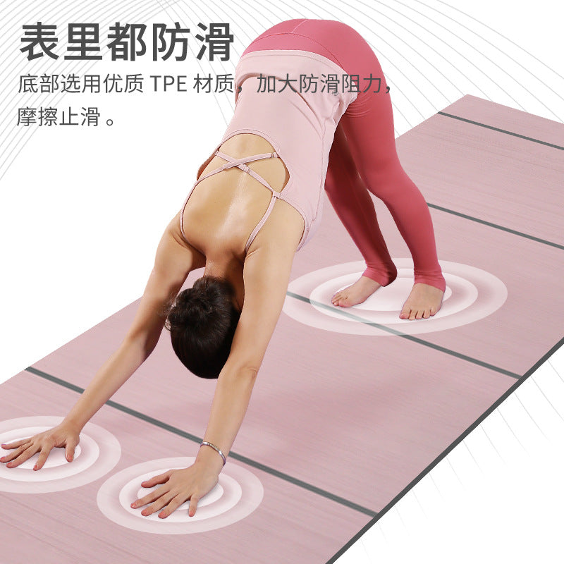 supermarket yoga mat lulu same style office nap mat foldable mat portable floor mat outdoor yoga mat