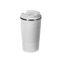 Coffee tumbler - insulated, portable, keeps drinks hot or cold - large capacity 510ml - 304 stainless steel - car-friendly