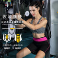 [thickened] gym sweat yoga pants neoprene butt lifting heating sauna sports three-quarter body shaping pants