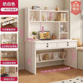 Desk for homekids study writing desk bookcase all-in-one table desktop computer desk workbench office table