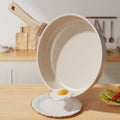 Medical stone pan non-stick pan for home cooking steak frying pan small omelette pan induction cooker neutral