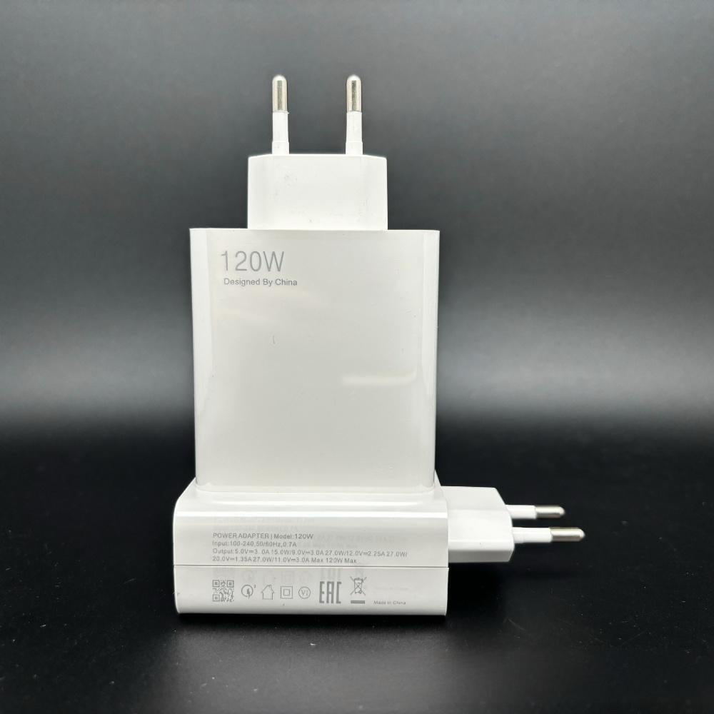 European and american standard original charger 67w/120w, compatible with xiaomi phone chargers, max super fast charging 33w