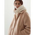 fall/winter european and american style women's fashion versatile clothing accessories hooded false collar vest