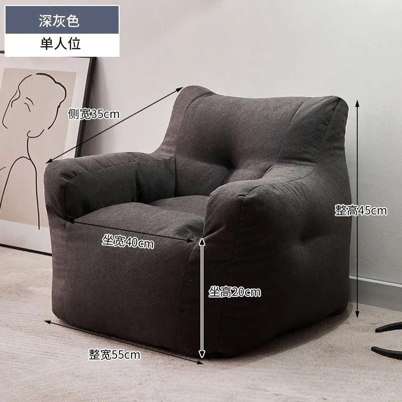 Lazy sofa tatami can lie down and sleep double rental house for home casual chair bedroom floor single small sofa