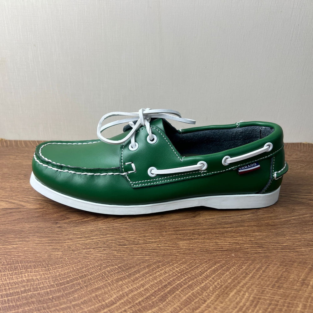 Mencasual shoes genuine leather shoes hand-sewn plus sizemen shoes classic sailboat shoes old money style men's shoes real shot