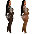 C6890 cross-border   fashion women's solid color mesh rhinestone long sleeve maxi dress