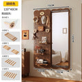 Bear hole board full-length mirror hidden push-pull full-length mirror for home can be closed invisible wall-mounted fitting mirror no