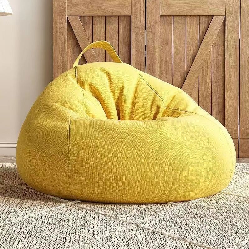 Beanbag chair - lazy sofa, tatami style, trendy & creative, perfect for small spaces, bedroom, balcony, or floor - single seater