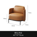 Business negotiation single sofa hotel lobby rest area sofa office light luxury reception sofa booth