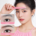 Rhino double-headed macro eyebrow trimmer protective net eyebrow scraper sharp stainless steel blade beauty tool female in stock wholesale