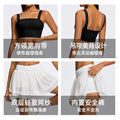 New tennis outfit fitness set women's badminton outdoor sports top tank top running skirt sports set