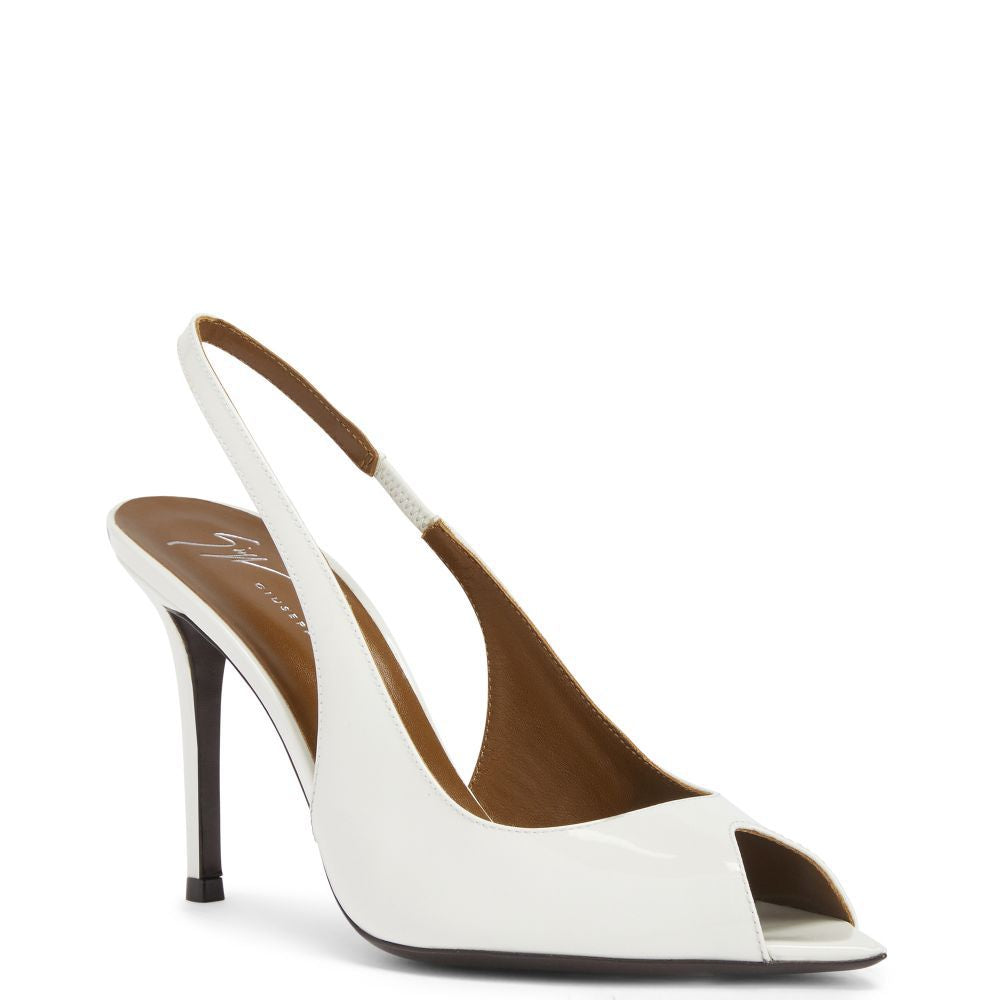 2026 summer new open-toe pointed-toe stiletto heel sandals - patent leather peep-toe heels for women - cross-border european and american style