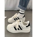 Girls' shell toe sneakers - new  spring/autumn collection - breathable, versatile casual sports shoes for students (sizes for mid-to-large children)