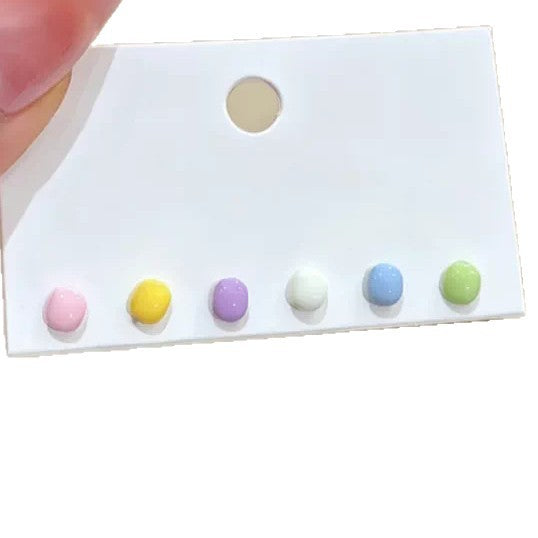 Colorful dopamine jelly bean earrings - seriously stunning, unique, and chic! 2026 new arrival, high-end style