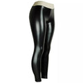 Pu leather pants women's european and american plus size tight butt lifting bottom pants high waist women's pants skinny jeans