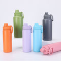Wholesale cross-border 304 stainless steel insulated tumblers: solid color outdoor space flask, high-value, large capacity insulated cup - customization available