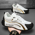 Men's 2025 winter new lightweight athletic casual shoes - breathable, odor-resistant, mesh upper, chunky sole, versatile dad shoes