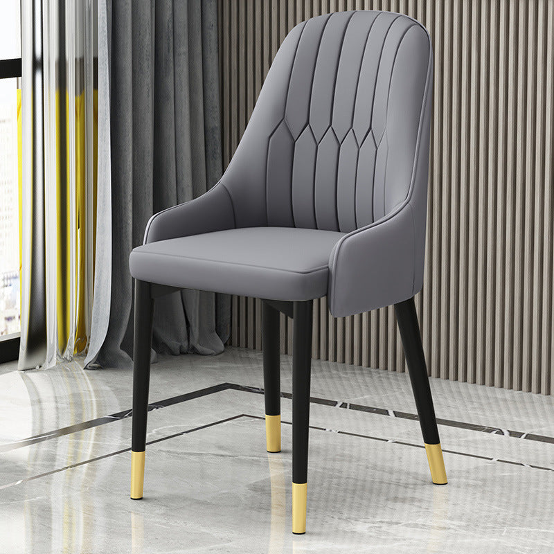 Nordic dining chair - modern minimalist design for home, premium quality, light luxury backrest, casual dining chair, restaurant & cafe seating
