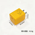 Wow customized 45w small ice cube suitable for apple 17 charger full range of us standard charging head iphone fast charging head