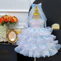 Girls' dress  summer new arrival: ultra-fairy princess dress with sequin lolita tutu skirt