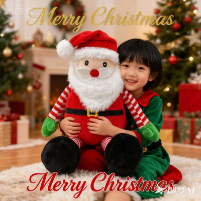 Santa claus plush toy doll reindeer snowman rag doll christmas children's gift wholesale