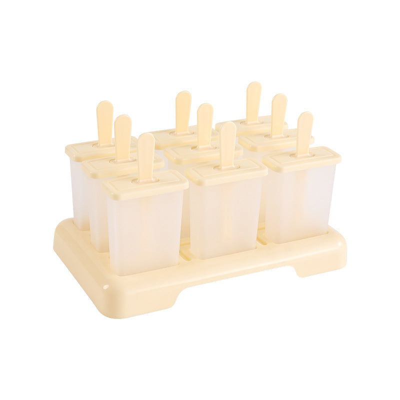 Food grade ice cube mold household make popsicle popsicle children DIY homemade ice cream frozen ice cube box ice grid wholesale