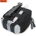 Tactical waist pack small medical kit edc tool pouch coin card holder molle attachment utility pouch