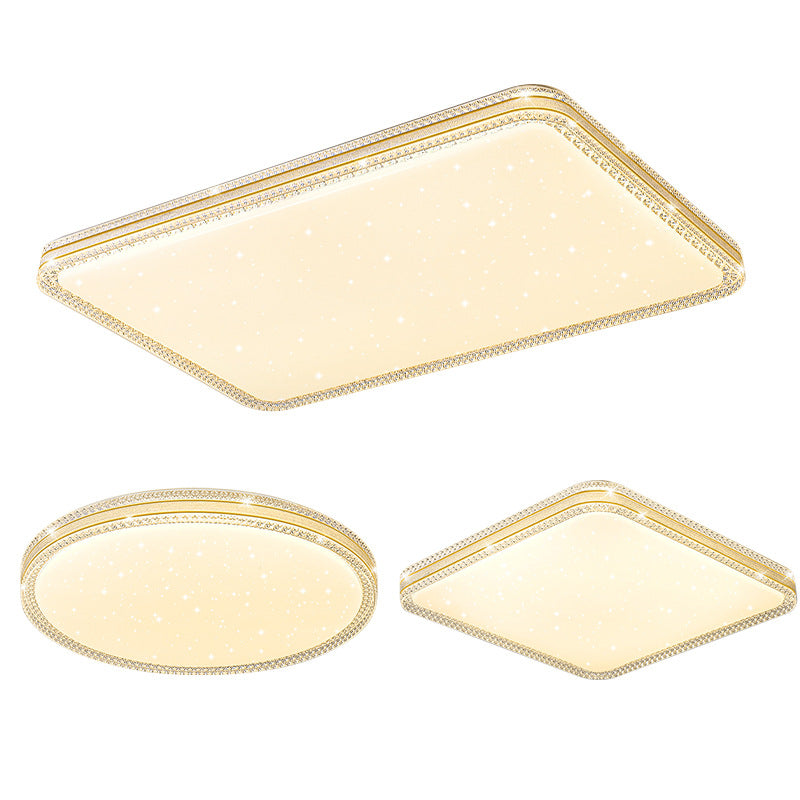 2025 New Lighting Bedroom Living Room Light Modern Simple Atmosphere Full Spectrum Eye Protection Ceiling Light Whole House Package