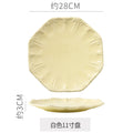 11inch plate-yellow
